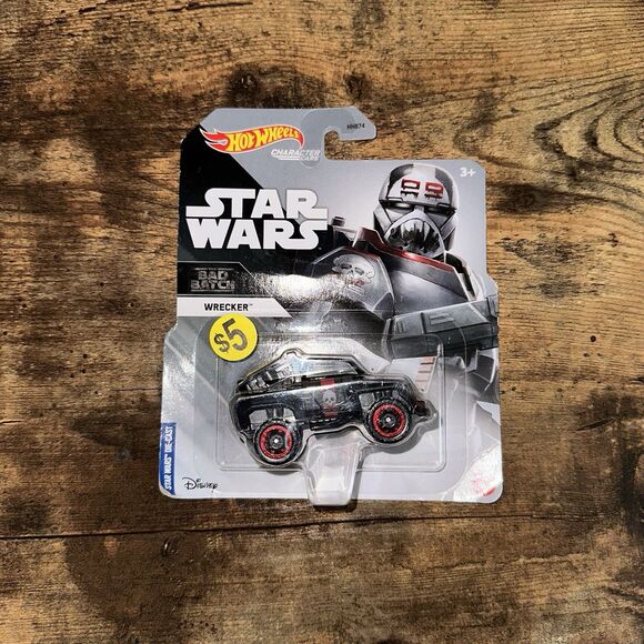 LOT OF 2 - 2022 Hot Wheels Star Wars The Bad Batch Wrecker Cars BRAND NEW - Picture 1 of 2